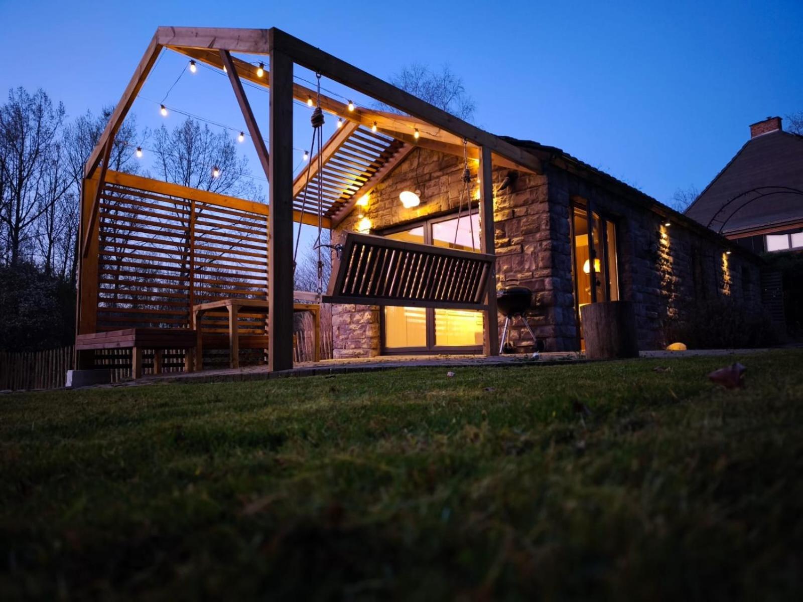 Out & Lodge Les Spirous Les Géronsarts Exterior photo